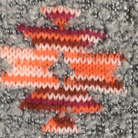 NO BOUNDARIES Aztec Tribal Southwest Boho Cozy Warm Cuddly  Long Line Cardigan - Picture 12 of 16